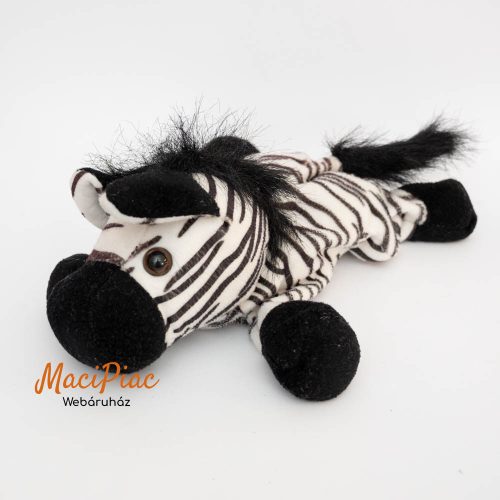 Hasaló plüss kölyök zebra Frie Play collection Germany (sok mikrogolyós töltettel) 