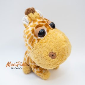 Plüss hímzett szemű zsiráf, DINO TOYS Holland