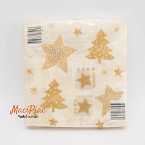   Karácsonyi szalvéta bontatlan 33x33 cm 3 rétegű Starpak Gmbh Német 30 db