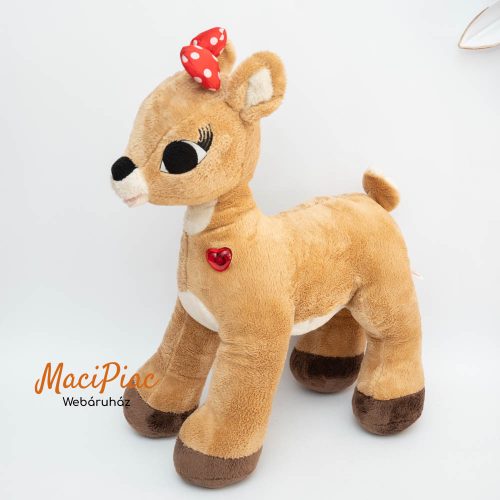 Nagy plüss őz Build A Bear 15" Rudolph világít