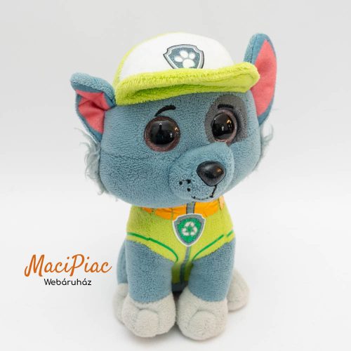 Plüss Mancs őrjárat Rocky Ty Beanie Boos nagy csillogó szemű