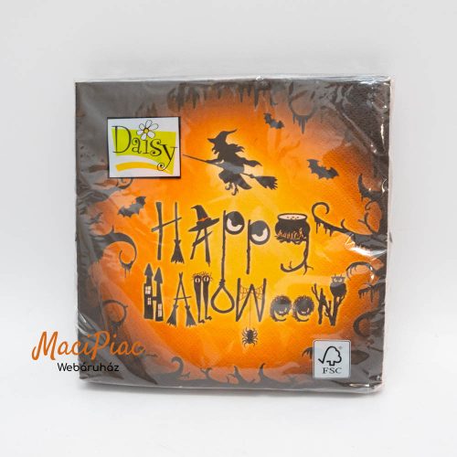 Happy Halloween mintás szalvéta Maki, POL-MAK 33x33 cm 3 rétegű 20 db