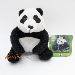   Plüss Happy Meal Toys  McDonald's 2008-as pandamaci, maci Címkés Ritkaság!