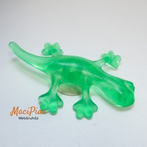   Autó illatosító zöld öntapadós gumi gekko (inkább csak dekor már)