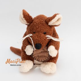 Heunec plüss egér kekszel (barna) 