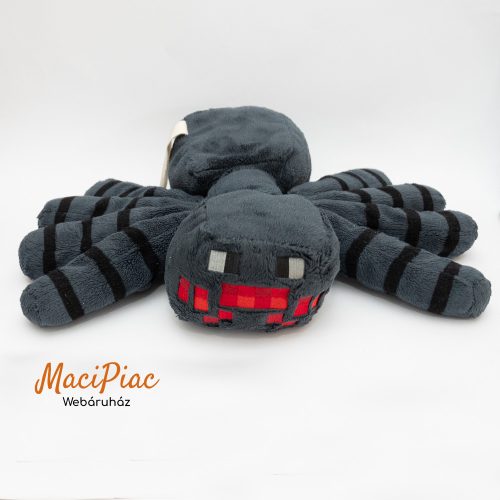 Minecraft Spider pók plüss nagyobb méretű