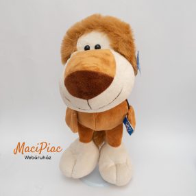   Plüss oroszlán BUMI, címkés (akasztható) Magyar termék!