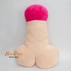   Óriás rózsaszín fütyi párna hölgyeknek leánybúcsúra vicces ajándék