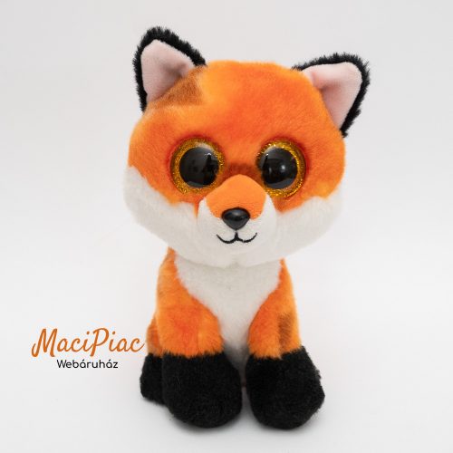 Ty Beanie Boos Velve Meadow narancs róka plüss állat csillám szemek 2023