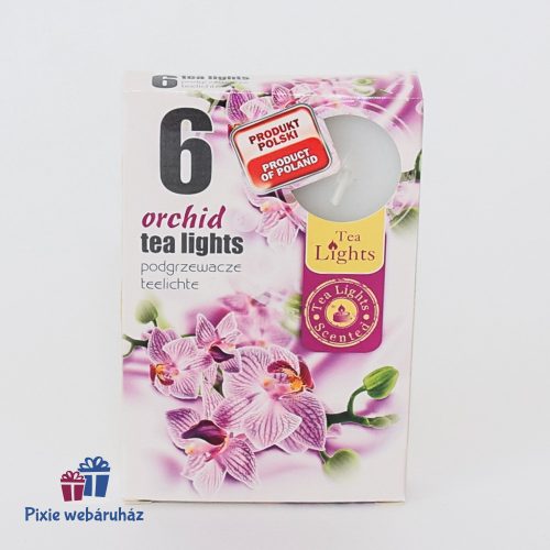 Illatos teamécsesek ORCHIDEA illatban 6 db-os