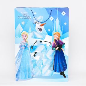   Ajándék papírtáska Disney Hercegnő mintás, 1 oldalas, álló 71x51-es NAGY méretű
