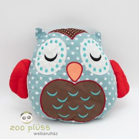 Textil bagoly párna, dekoráció