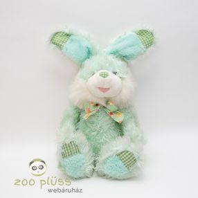 Plüss nyúl, nyuszi almazöld, nagyobb méretű