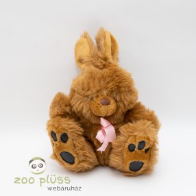 Plüss nyúl, nyuszi barna, nagyobb méretű