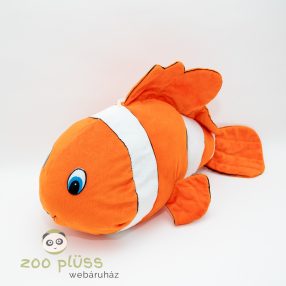 Plüss hal, bohóchal nagy méretű Nemó