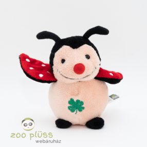   Plüss katica, katicabogár 4 levelű lóherével Quality Toys