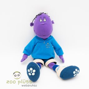   Plüss The Tweenies sorozat Milk Tycoon nevű lila főszereplője Hasbro-tól 1998-1999