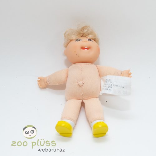 Gumi végtagú barna szemű kisfiú baba Cabbage Patch Kid Girl Toy by ARCOTOYS Mattel 1995 Retró!