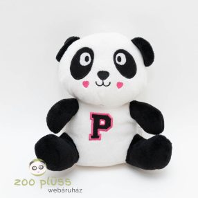 Plüss panda maci, hasán P betű early days