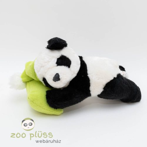 Plüss hasaló panda maci párnára hajtott fejjel horkol, hanghatás LONGBO Bei Jing 2008