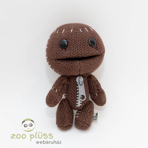 Horgolt cipzáros, nagyszájú figura, kabala LittleBigPlanet GAMEON, Little Big Planet Sackboy Anime 