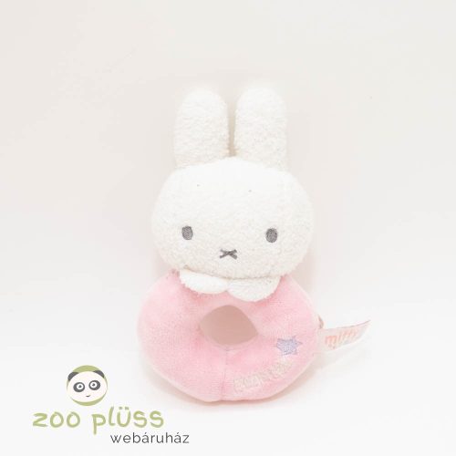 Plüss nyuszis csörgő babának miffy baby Rainbow designs