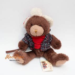   Plüss maci, mackó The Teddy Bear Collection Louis The Lumberjack (Louis a  túrázó jégcsákánnyal)
