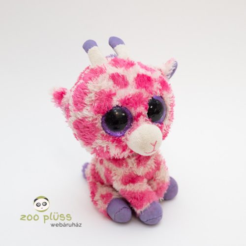 Plüss zsiráf Ty márka 2014-es Beanie Boos nagyszemű