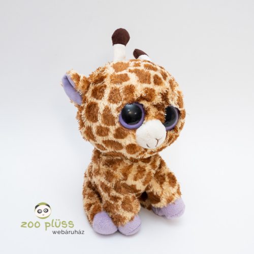 Plüss zsiráf Ty márka 2012-es Beanie Boos nagyszemű nagyobb méretű