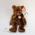 Plüss maci, mackó Ty márka 2002-es FIFA Olimpion (barna, orra Japán zászlós) Ty Beanie Baby Champion Bear 2002 FIFA Word Cup