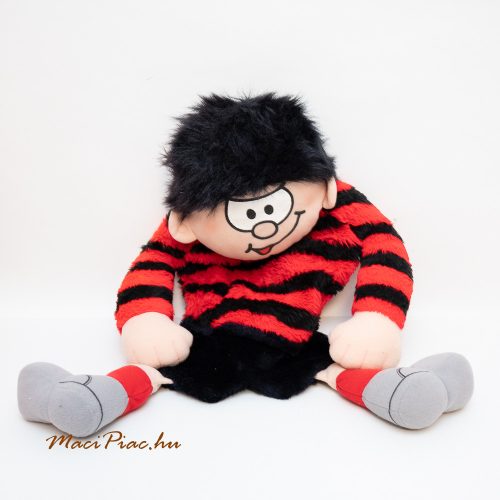 Dennis the Mencace 1996 Vintage The Beano Dennis The Menace Mascot 10" Plush Soft Toy Doll  plüss