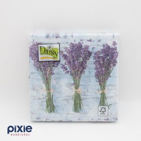 Daisy papírszalvéta levendula mintás